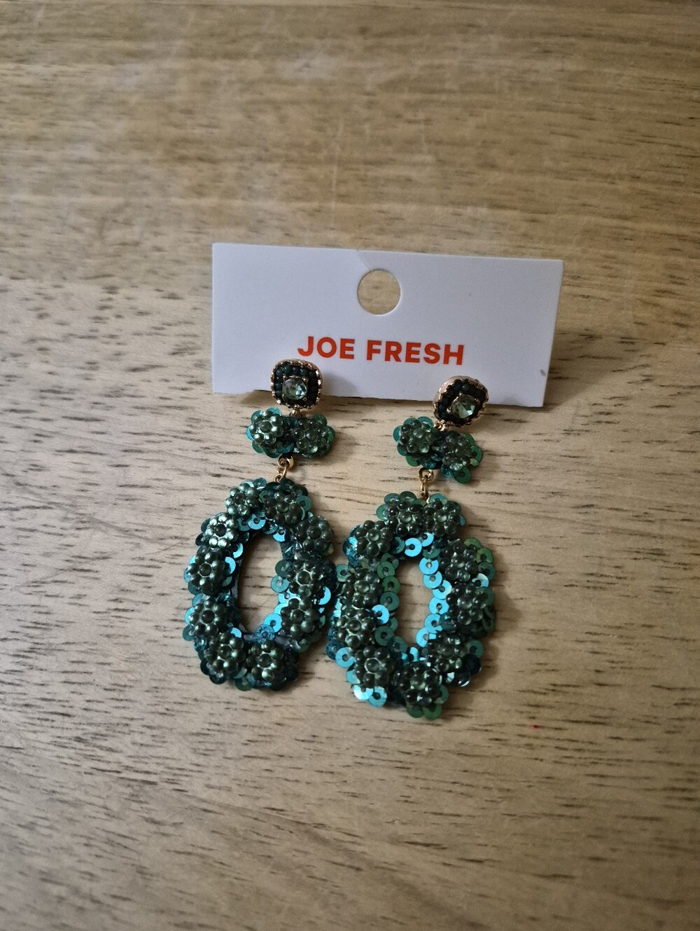 Joe Fresh Sequin Earrings